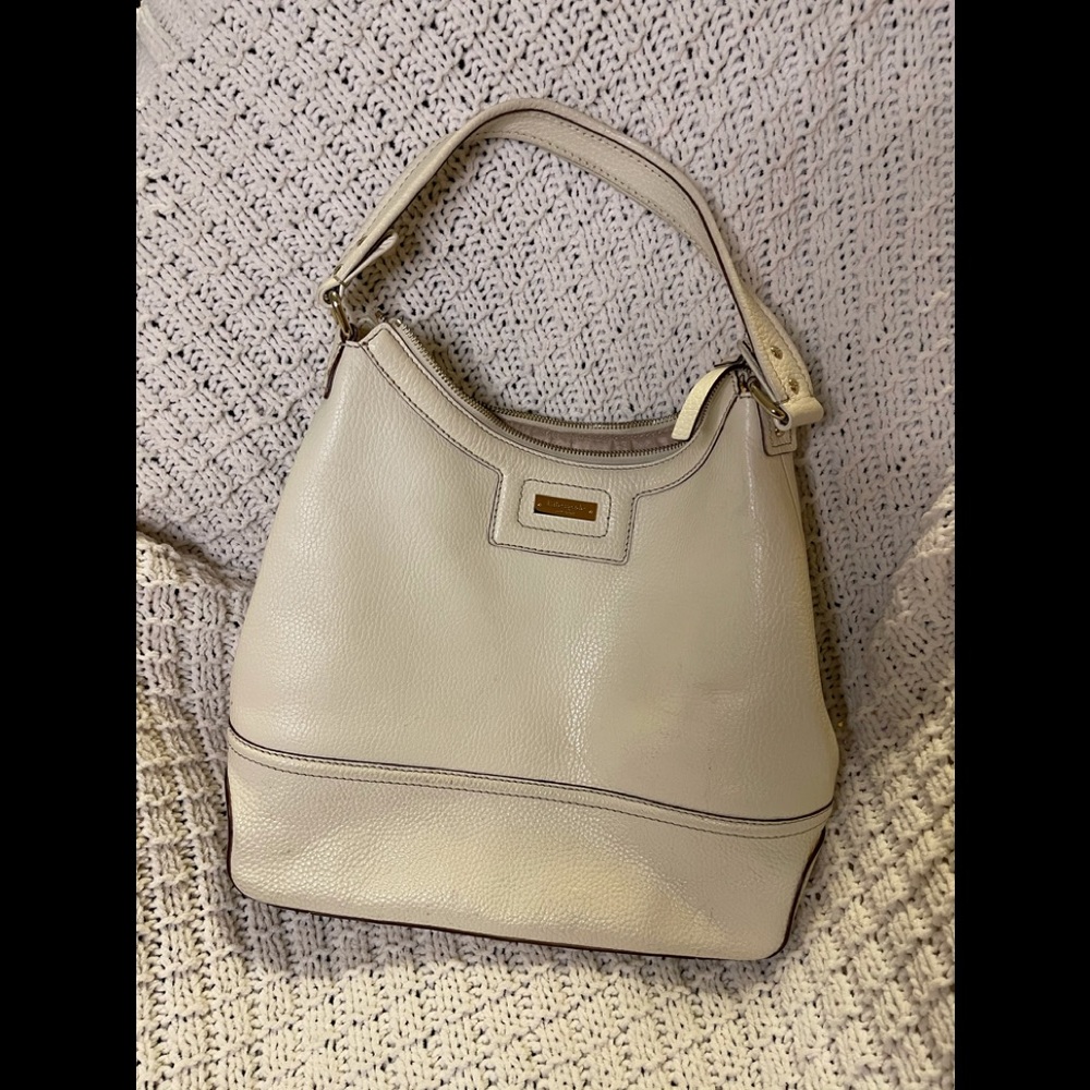 Classic Kate Spade pebbled leather handbag
